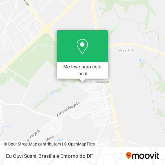 Eu Ouvi Sushi mapa