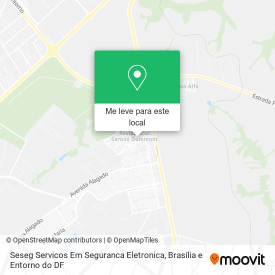 Seseg Servicos Em Seguranca Eletronica mapa