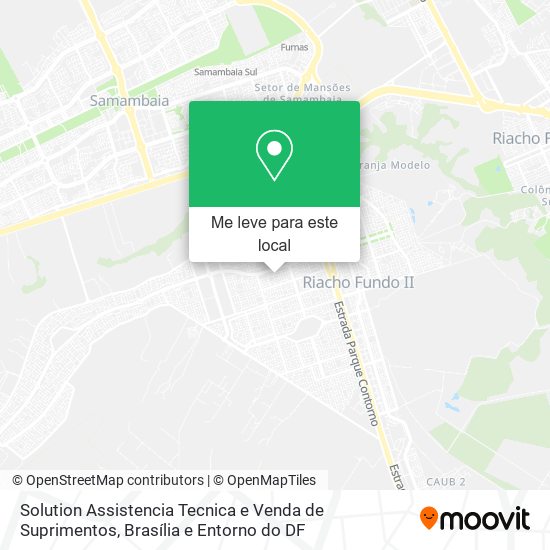 Solution Assistencia Tecnica e Venda de Suprimentos mapa