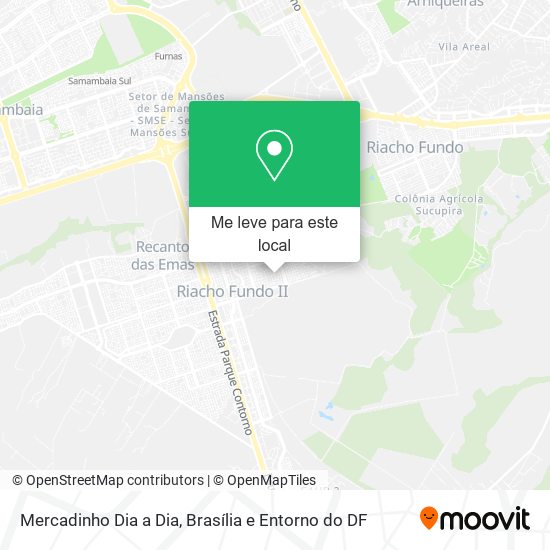 Mercadinho Dia a Dia mapa