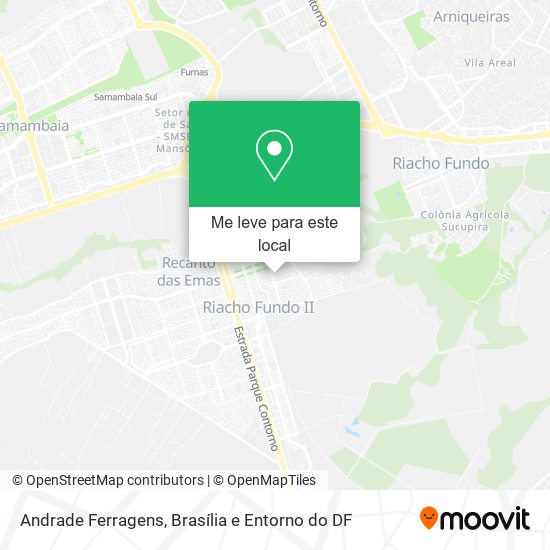 Andrade Ferragens mapa