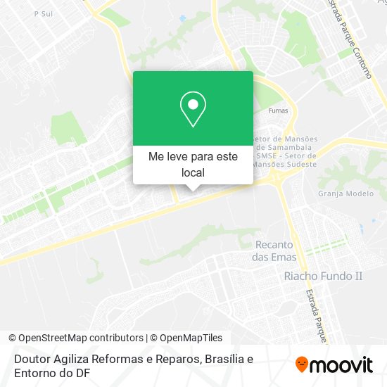 Doutor Agiliza Reformas e Reparos mapa