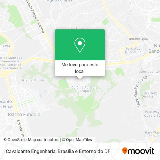 Cavalcante Engenharia mapa