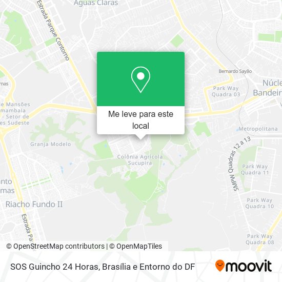 SOS Guincho 24 Horas mapa