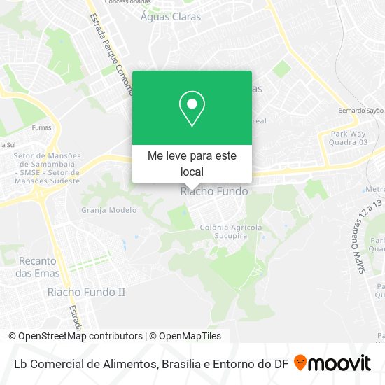 Lb Comercial de Alimentos mapa