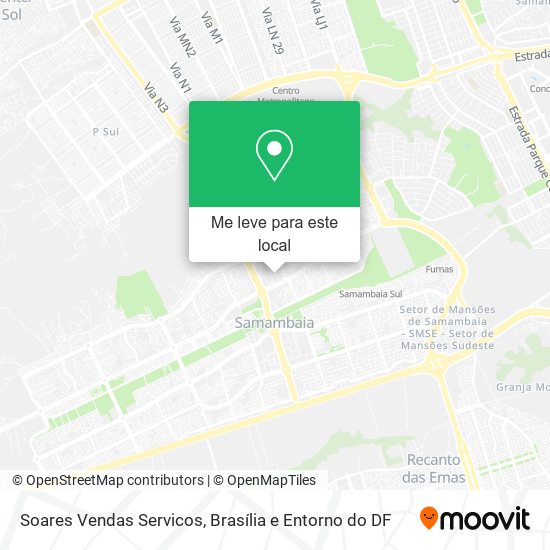 Soares Vendas Servicos mapa