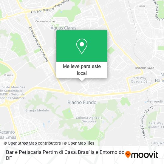 Bar e Petiscaria Pertim di Casa mapa