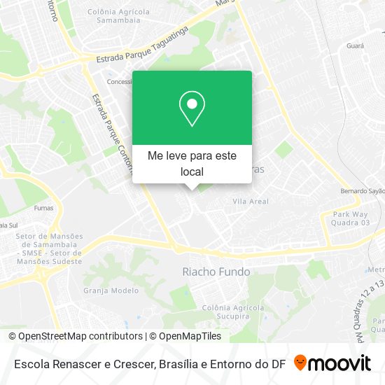 Escola Renascer e Crescer mapa