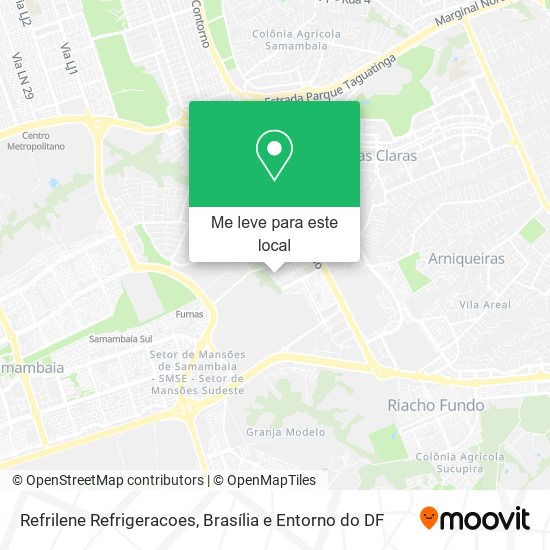Refrilene Refrigeracoes mapa