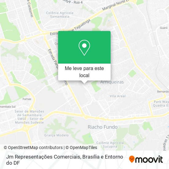 Jm Representações Comerciais mapa