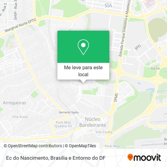 Ec do Nascimento mapa