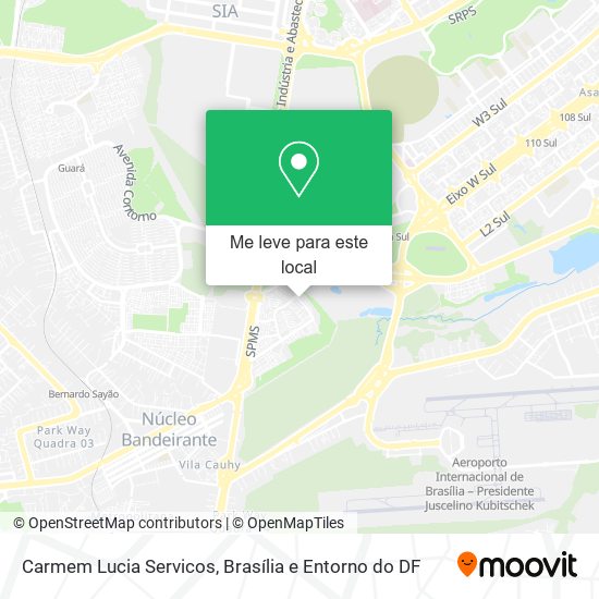 Carmem Lucia Servicos mapa