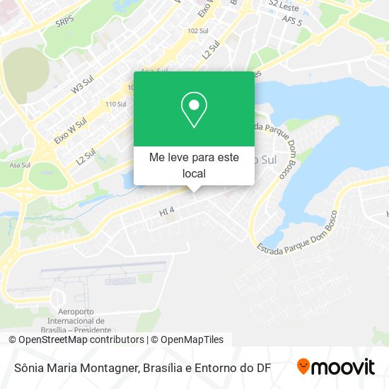 Sônia Maria Montagner mapa