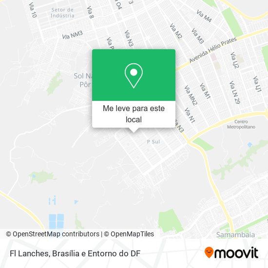 Fl Lanches mapa