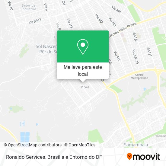 Ronaldo Services mapa