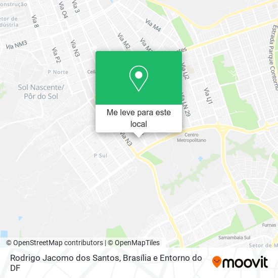 Rodrigo Jacomo dos Santos mapa