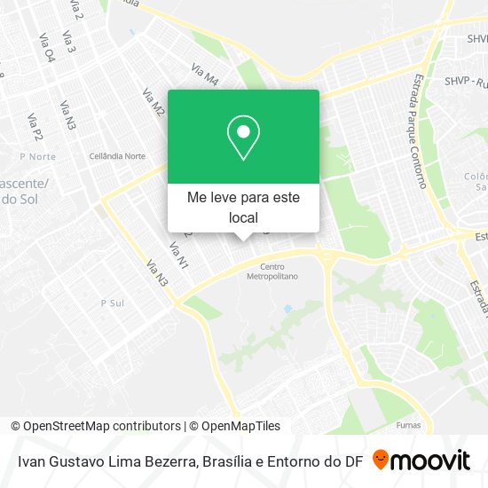 Ivan Gustavo Lima Bezerra mapa
