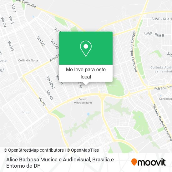 Alice Barbosa Musica e Audiovisual mapa
