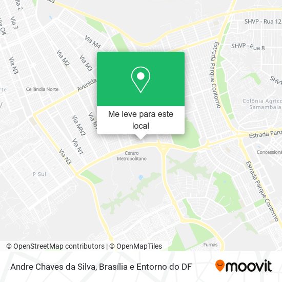 Andre Chaves da Silva mapa