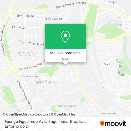 Faenge Figueiredo Avila Engenharia mapa