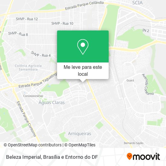 Beleza Imperial mapa