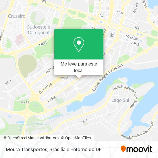 Moura Transportes mapa