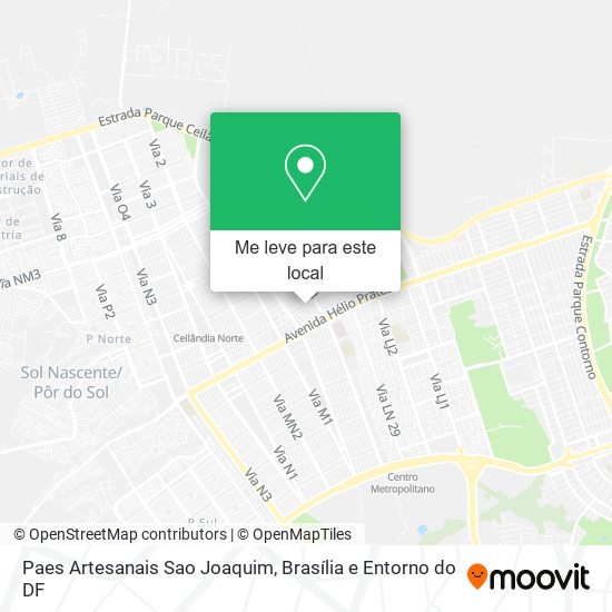 Paes Artesanais Sao Joaquim mapa
