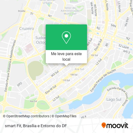 smart Fit mapa