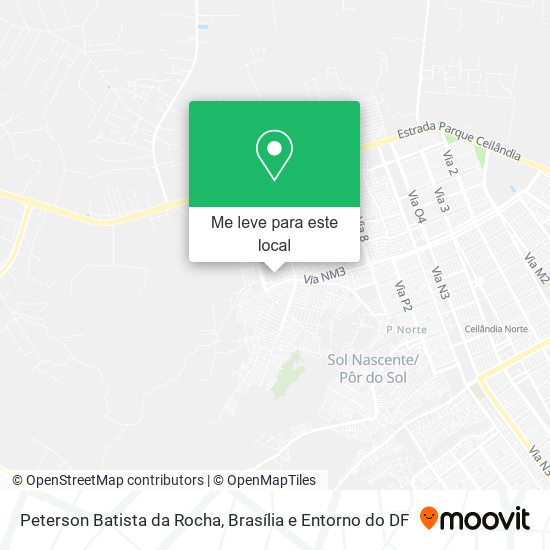 Peterson Batista da Rocha mapa