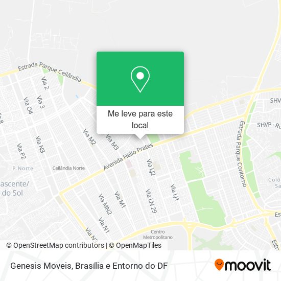 Genesis Moveis mapa