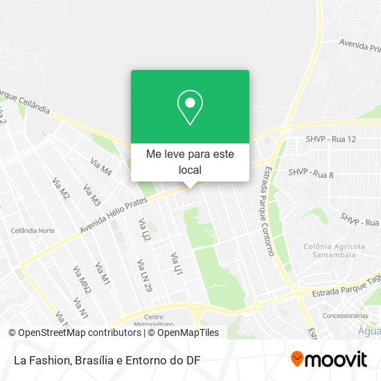 La Fashion mapa