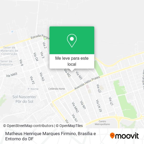 Matheus Henrique Marques Firmino mapa