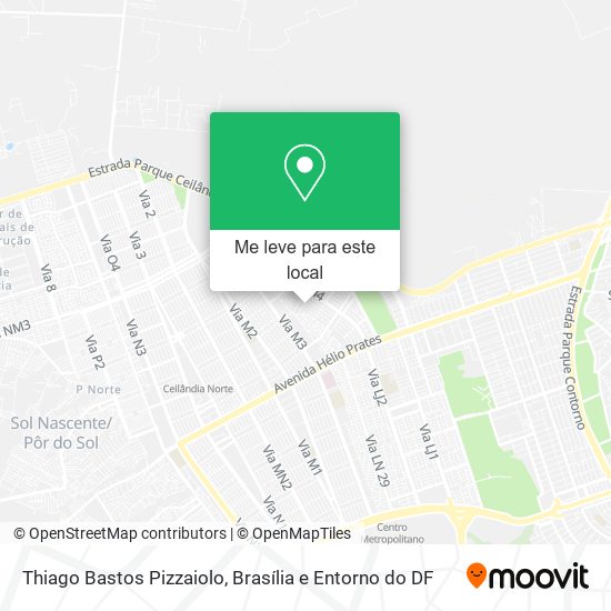 Thiago Bastos Pizzaiolo mapa