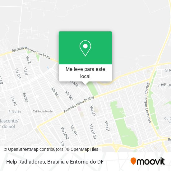 Help Radiadores mapa