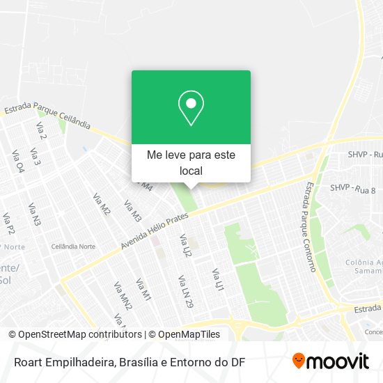 Roart Empilhadeira mapa