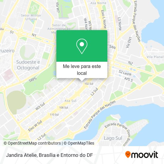Jandira Atelie mapa