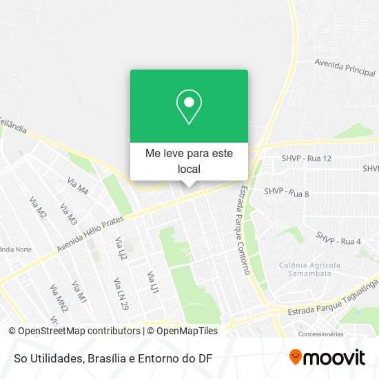 So Utilidades mapa