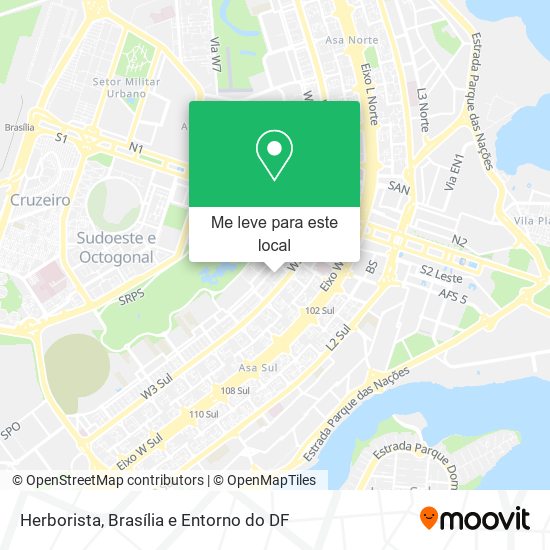 Herborista mapa