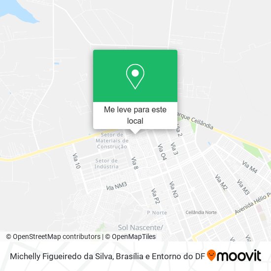 Michelly Figueiredo da Silva mapa