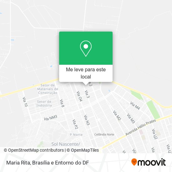 Maria Rita mapa