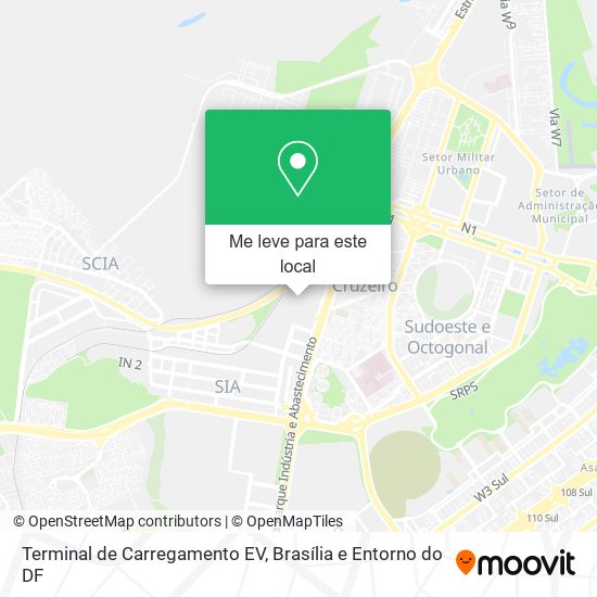 Terminal de Carregamento EV mapa