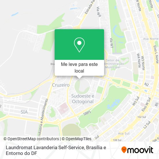 Laundromat Lavanderia Self-Service mapa