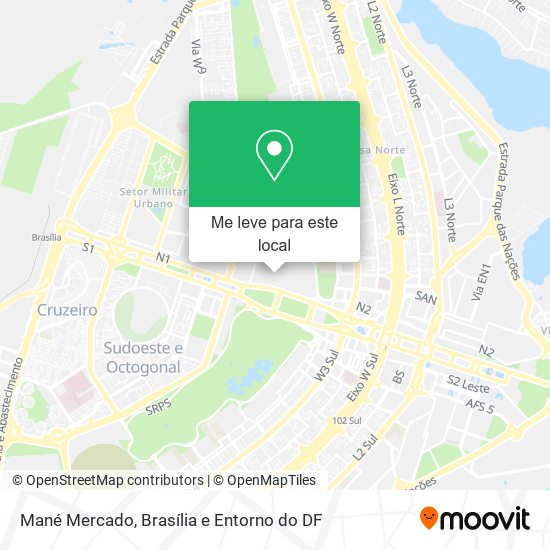 Mané Mercado mapa