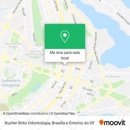 Bucher Brito Odontologia mapa