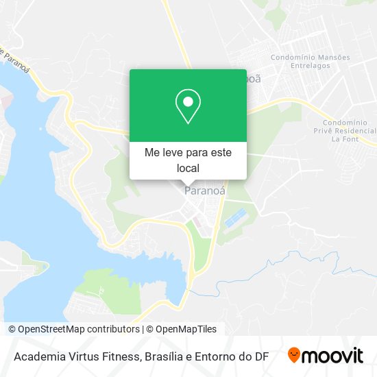 Academia Virtus Fitness mapa