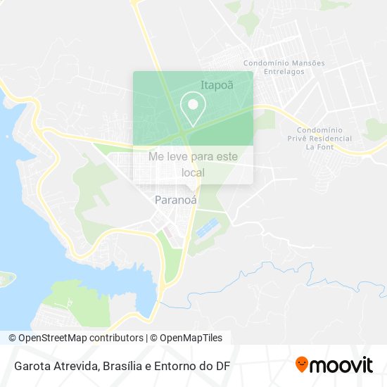 Garota Atrevida mapa