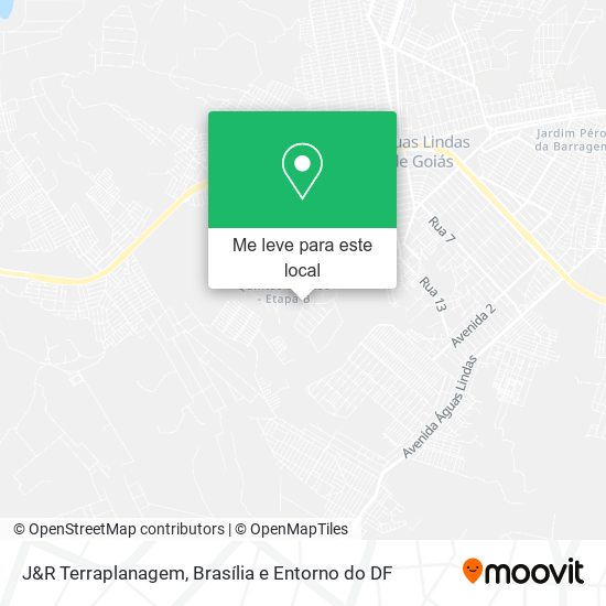 J&R Terraplanagem mapa