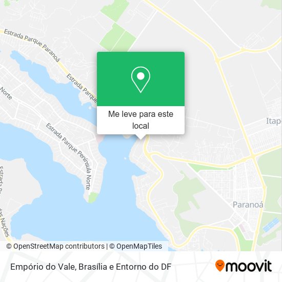 Empório do Vale mapa
