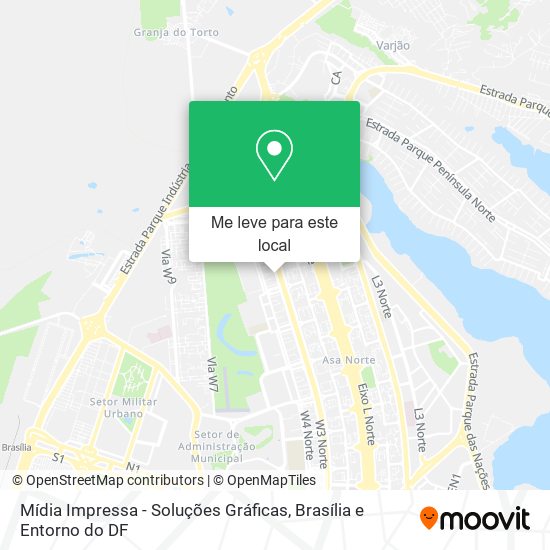 Mídia Impressa - Soluções Gráficas mapa