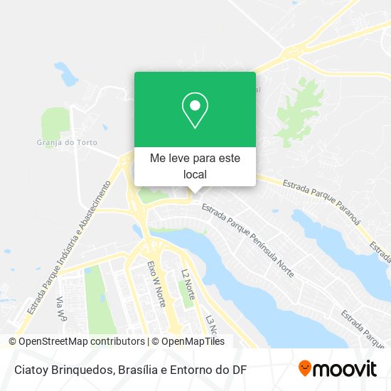 Ciatoy Brinquedos mapa